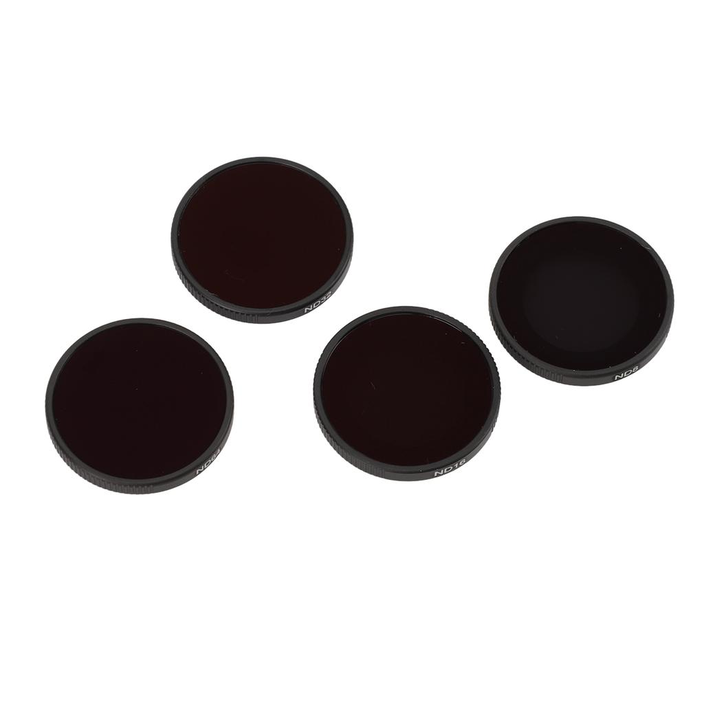 Camera Lens Filters Kit Professional Anti Scratch Coated HD Optical Glass ND8 ND16 ND32 ND64 Filter