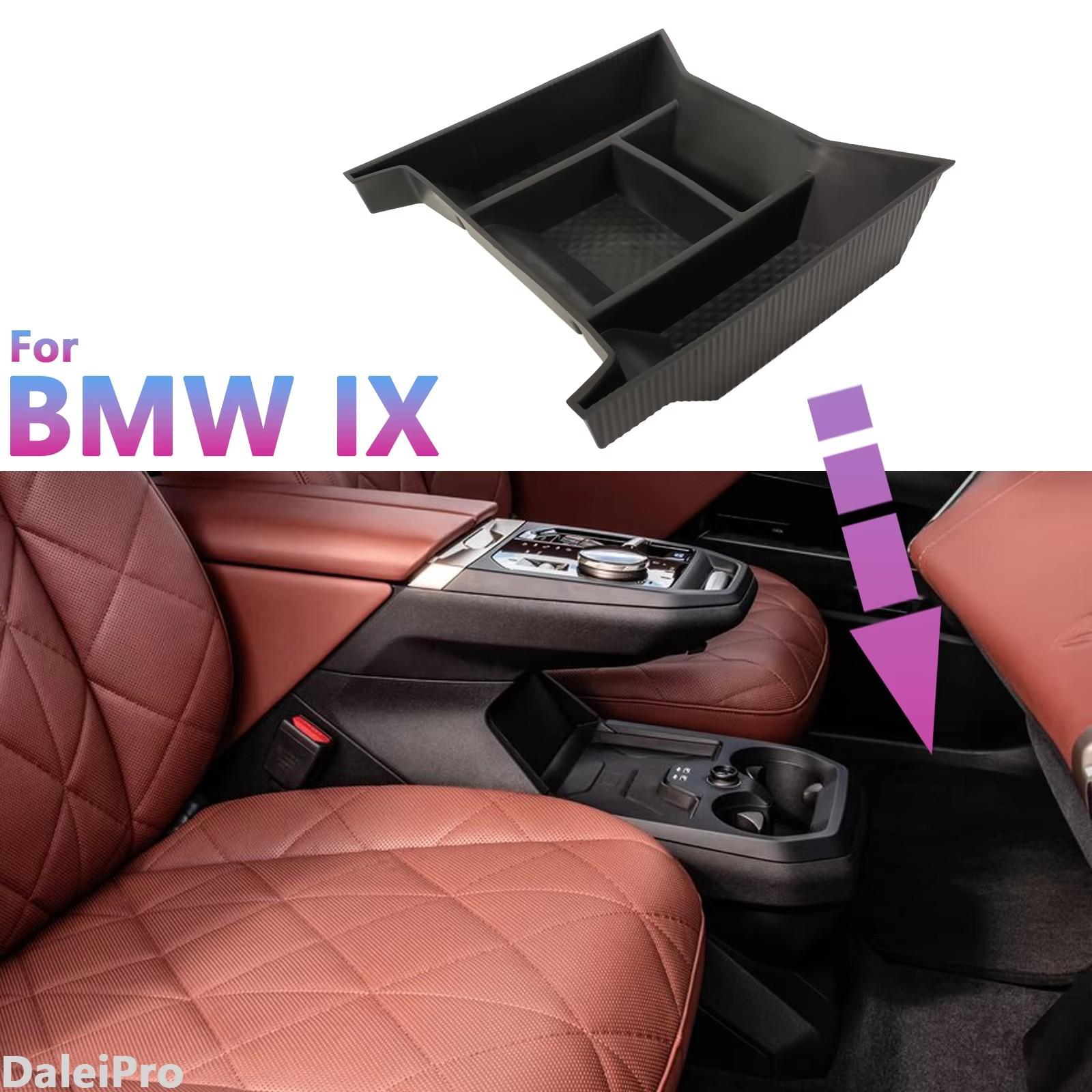 

Для BMW iX i20 2020-2026 Органайзер-піддон для центральної консолі підлоги Центральний органайзер-піддон для зберігання Аксесуари для ящика для зберігання підлокітника Style B