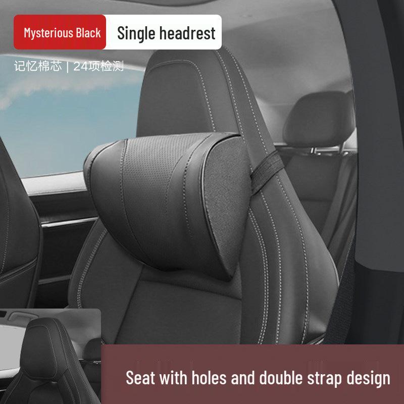 Zeekr 001 Headrest & Neck Pillow: Dedicated Car Seat Lumbar Support - Geek Car Accessory