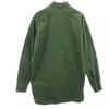 Euro Militär Vintage Langarm Halbknopfhemd Khaki Militär Herren Gebraucht