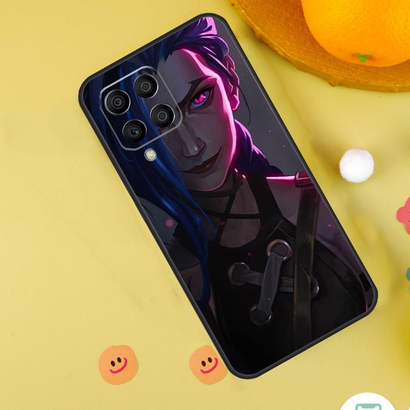 Anime Arcane Jinx For Samsung Galaxy M31s M13 M33 M53 M52 M32 M12 M14 M34 M54 M11 M21 M51 M20 M15 M55 Case