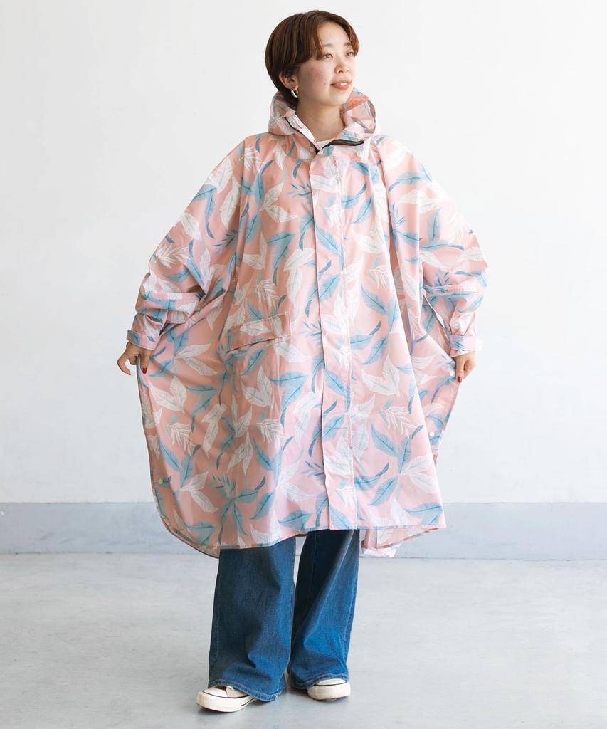 Kiu STANDARD RAIN PONCHO Rain Rain Heavy Water Storage Standard Rain Pale Polynesia Poncho, Protection, Rain, Typhoons, Raincoat, Poncho, Repellent,
