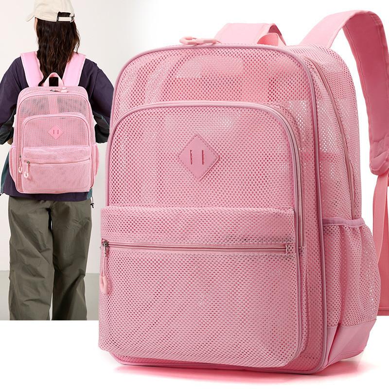 Moderne Mesh Laptop Rugzak Met Ademend Polyester Voor Studenten En Reizen