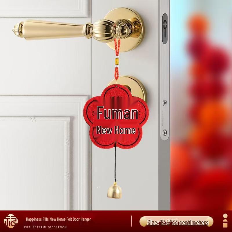 

New Home Door Pendant Decoration - Housewarming Gift Set for Moving-In Rituals