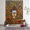Buddha Statue Meditation Pattern Tapestry Home Wall Decoration Tapestry Bedroom Living Room Tapestry
