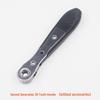 Compact 36-Tooth Ratchet Screwdriver for Tight Spaces with L-Shaped Bent Wrench