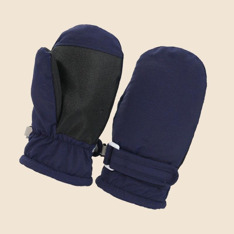 Winter Snow Gloves Waterproof Kids Ski Gloves Anti-skid Children Mittens Thermal Gloves for Outdoor Cycling Traveling