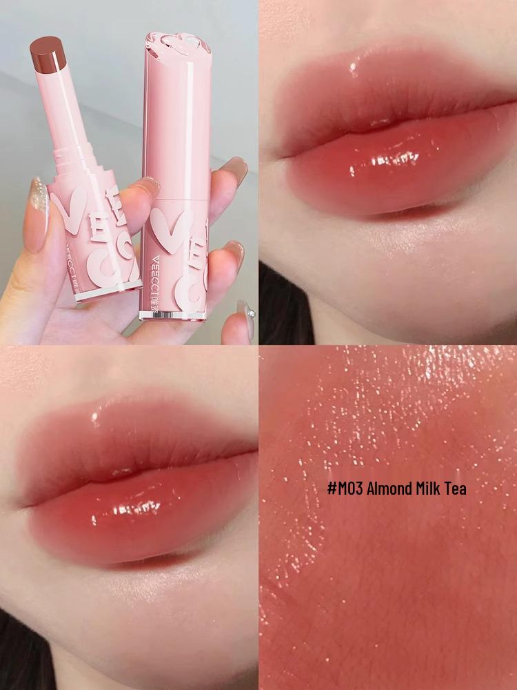 

Visee Moisturizing Nude Lipstick - Cup-Proof, Watery Essence with Mirror Finish