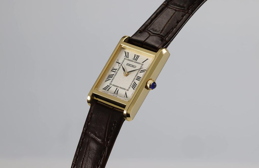 [Seiko Watch] Klokke Seiko Selection Nano Universe Collaboration Dame Vintage Style SSEH002 Dame Mørkebrun