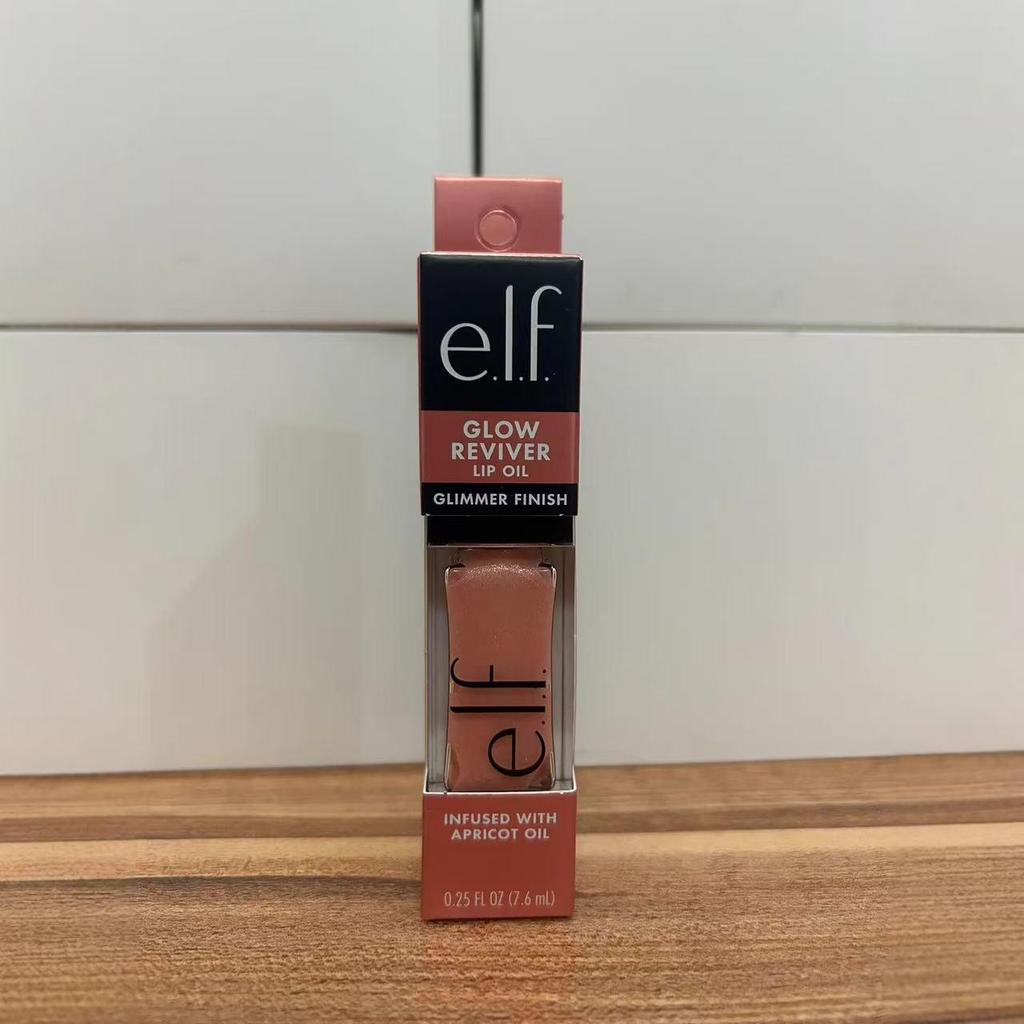 Cross Elf Farbiges Lipgloss Glow Reviver: Göttisches Wein-Lippenöl mit feuchtigkeitsspendendem und pflegendem Schimmer.