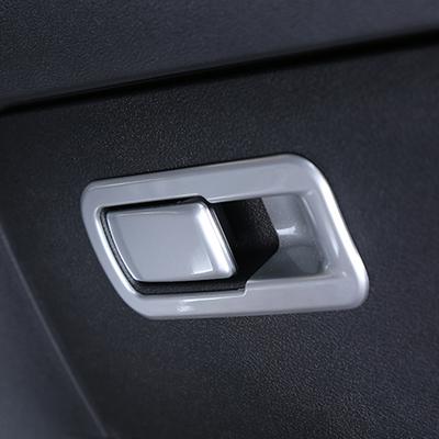 Auto Copilot Glove Box Handle Trim Frame Cover Sticker Sequin Interior Decoration Car Accessories Parts For BMW X1 F48