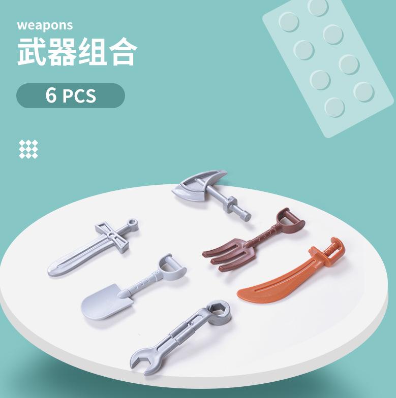 Big Building Blocks Marine Farm Animal Cat Dog Accessories Lion Shark Compatible With Duploed City Education Children Gift Toys