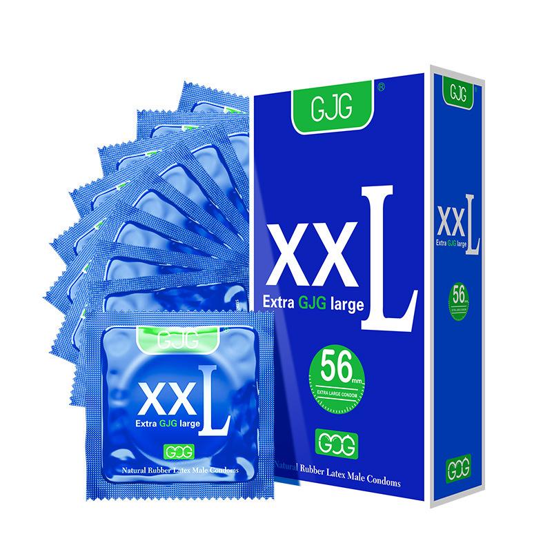 10pcs Bigger Size 60mm Condoms For Men Long Sex Delay Ejaculation Super Ultra Thin Penis Sleeve G-spot Stimulation Adults Toys