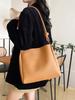 Versatile Autumn Tote: Fashionable, Trendy, Large Capacity Shoulder & Crossbody Bag for Work & Casual Commutes