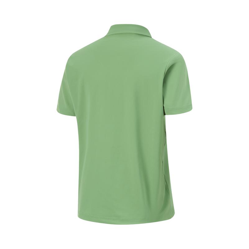 Li Ning Polo Shirts Unisex Lapel Moderate Straight Fit APLU184