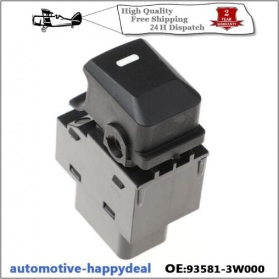 2X Front Passenger Side Window Switch Button For Kia Sportage 2010-2016