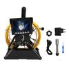 Pipe Inspection Camera 4500mAh Rechargeable IP68 1200TVL Sewer Snake Camera 4.3 Inch Monitor DVR Recording Borescope
