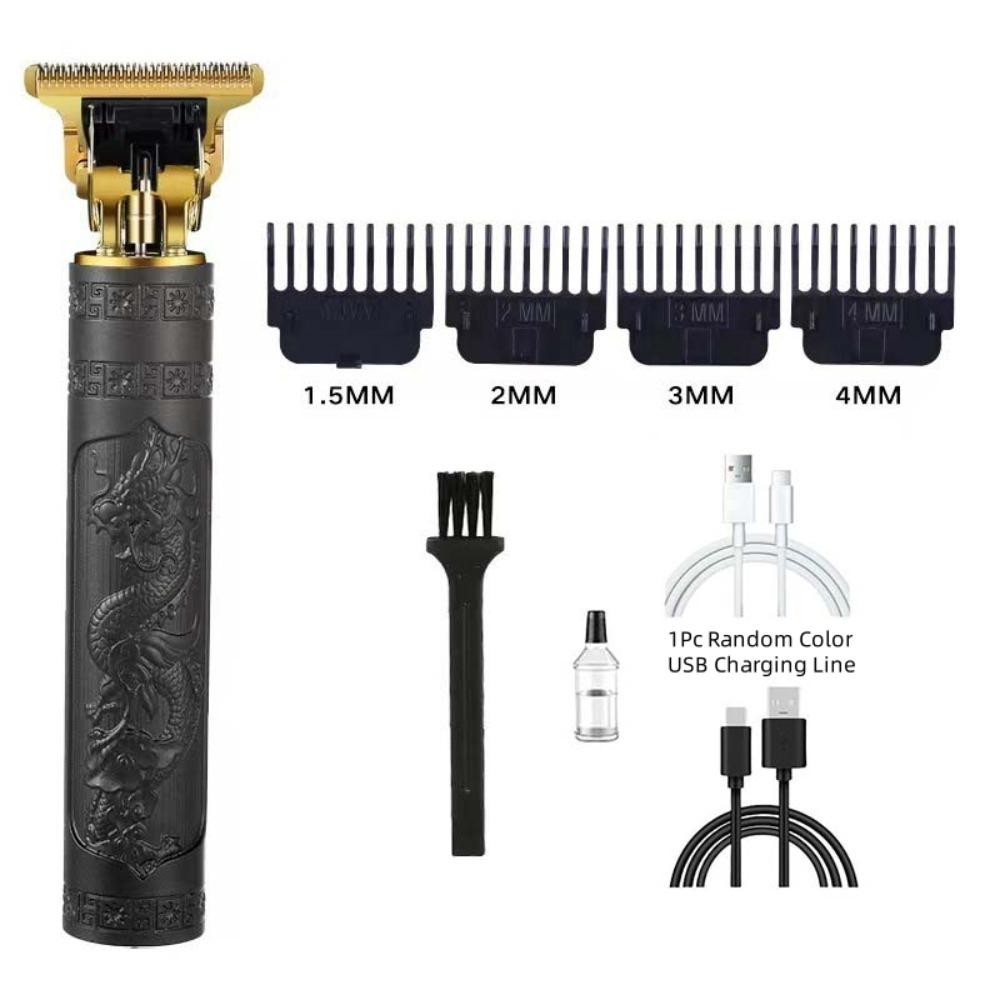 4 Limiting Combs Men's Hair Trimmer Hair Cutting Machine Head Electric Pusher  Home