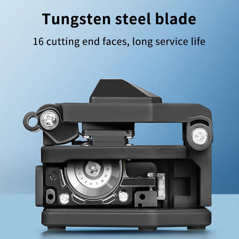 Fiber Cleave Aua-6C Cable Cutting Knife Fttt Fiber Optic Knife Tools Cutter Optical High Precision Cleaver Tool 16 Point Blade