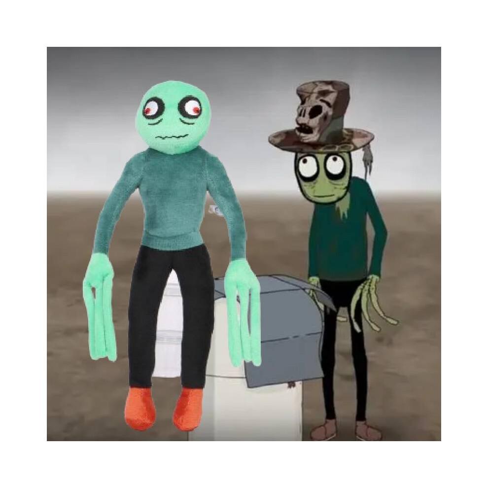 Salad Fingers Plush Toy - 30cm Short Plush, Cartoon Character Decoration & Throw Pillow Gift