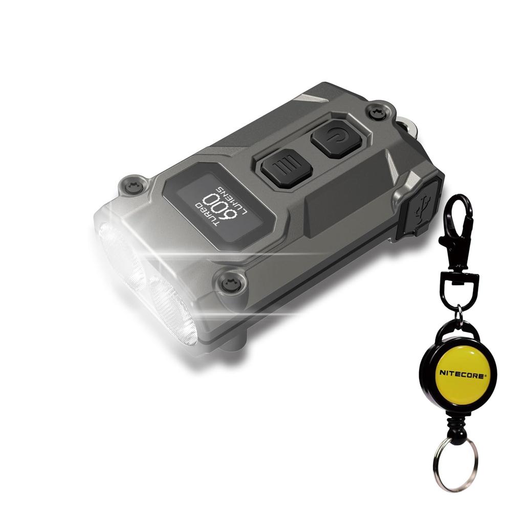 20g Officially Distributed In Keychain NITECORE TINI3 Mini Light Keychain Rechargeable 600 Lumens IP54 Waterproof Dustproof Multifunctional Small