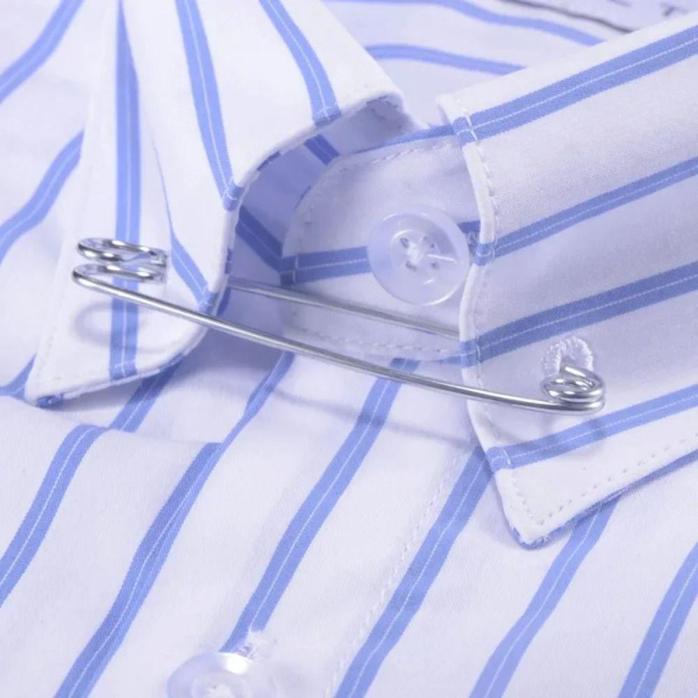 1pcs Men Dress Collar Paper Clip Collar Stay Collar Buckle Quality Shirt Collar Pin  Men