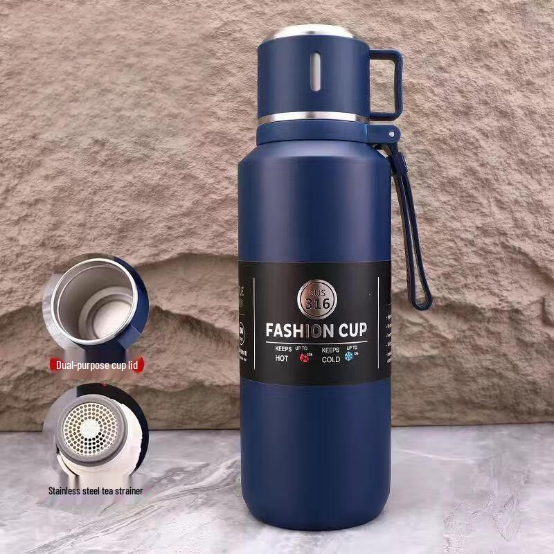 316 Stainless Steel Portable Thermos Bottle with Tea Infuser