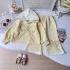 Girls' Autumn & Spring Fashion Sweatshirt and Long Pants Set