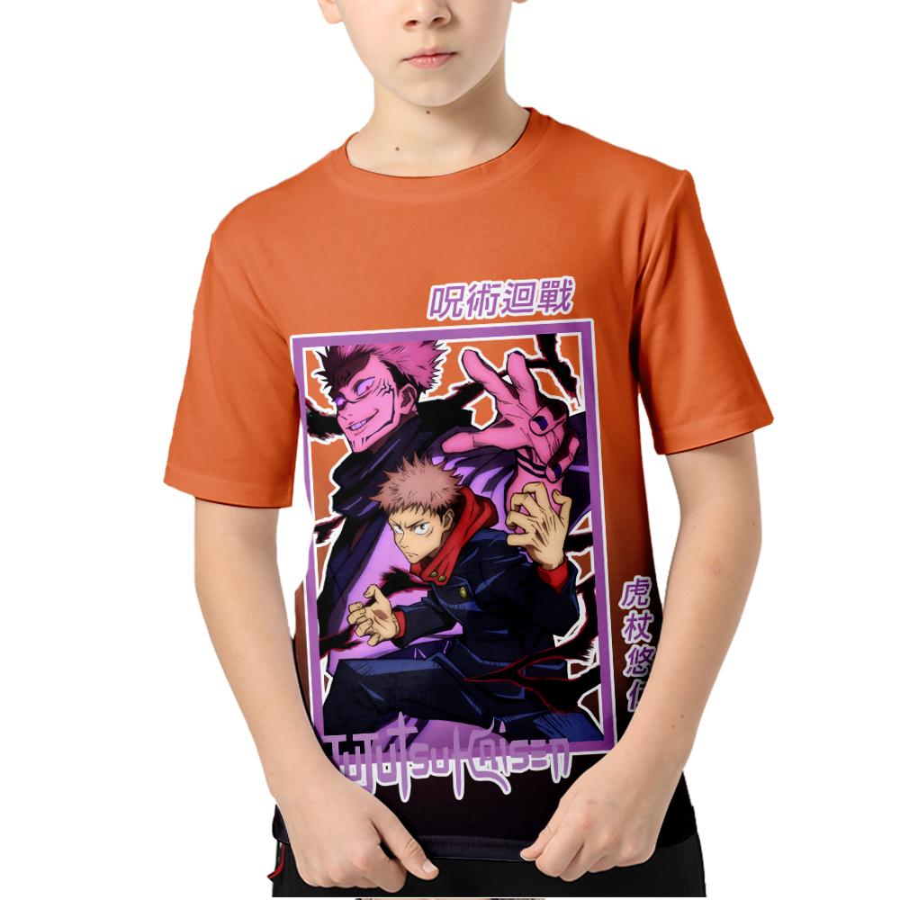 Jujutsu Kaisen T Shirt for Men Summer Clothing Jujutsu Kaisen O Neck Anime Man T-shirt for Male Oversized New Men T-shirts Tops