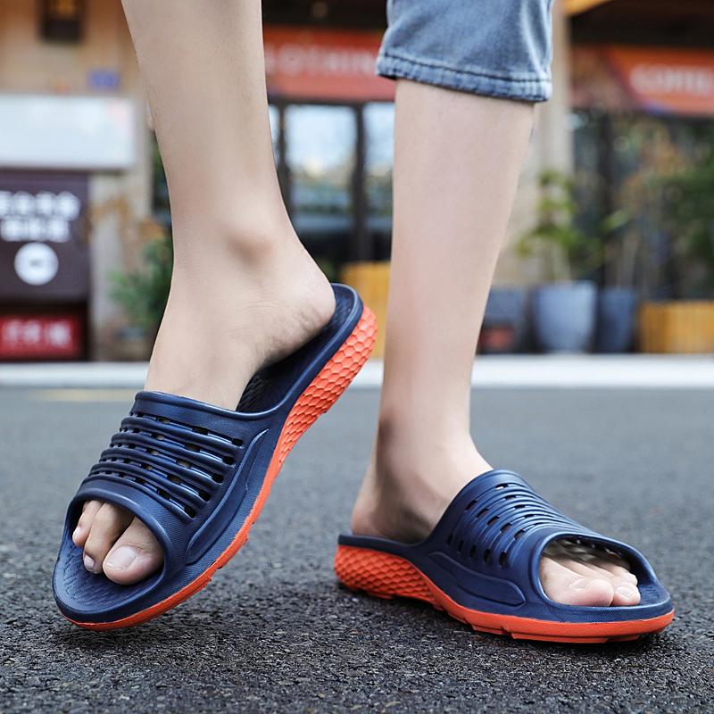 Nye Herre Tøfler Innendørs Utendørs Sandaler Strand Myke Slides Herre Fritidssko Flip-flops Herre Hjemmetøfler Stor Størrelse 51