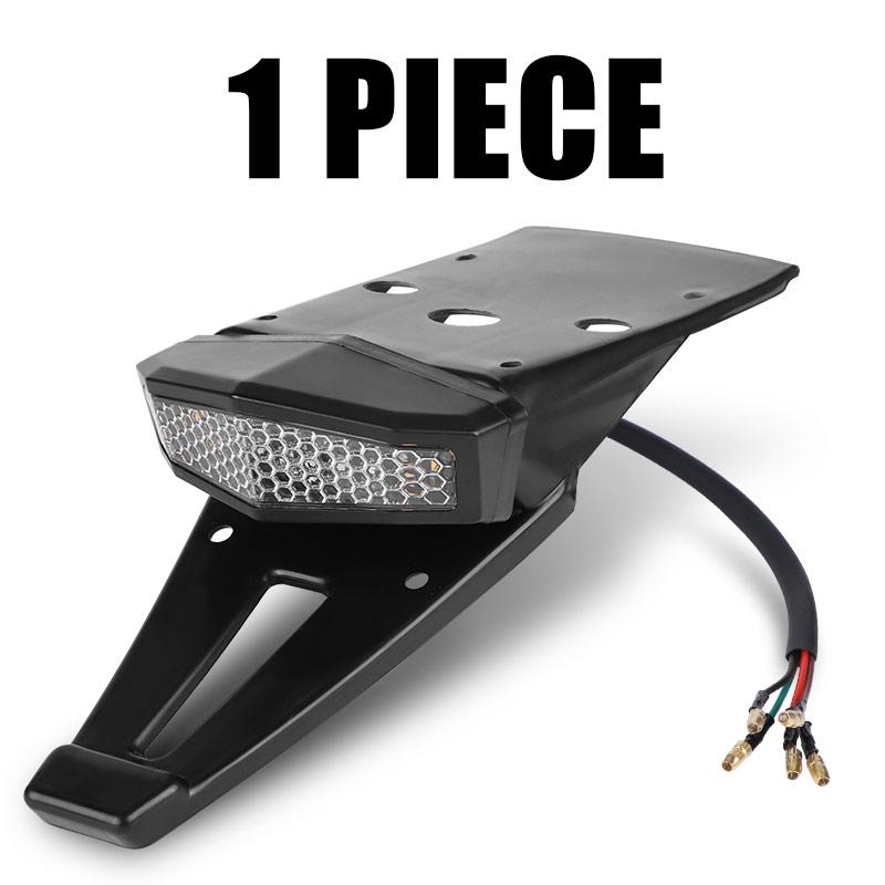 

Мотоциклетные светодиодные сигналы, индикатор поворота, заднее крыло, тормозной хвост, DRL, лампа, водонепроницаемые аксессуары для двигателя для грязи 1pc Brake Tail Light