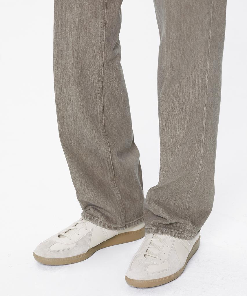Beulaendideu 605 Hard Twist Denim Mocha Brown Jeans [Relax Straight]