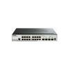 D-Link Semi-manageable Switch 16 Gigabit Ports + 2 Giga Combo Ports + 2 10G SFP+ Ports-DGS-1510-20/E