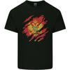 Torn Montenegro Flag Montenegrin Day Football Unisexs Light Cotton TShirt