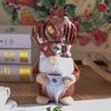 Handmade Rudolph Figure Kitchen Chef Gnomes Tomte Christmas Household Ornaments