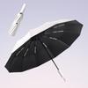 Reinforced Automatic Folding Umbrella Large Size Sun Protection Umbrella  UV Protection