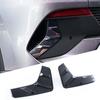 2Pcs Carbon Fiber Rear Fog Lamp Lamp frame Stickers for Byd Yuan Plus