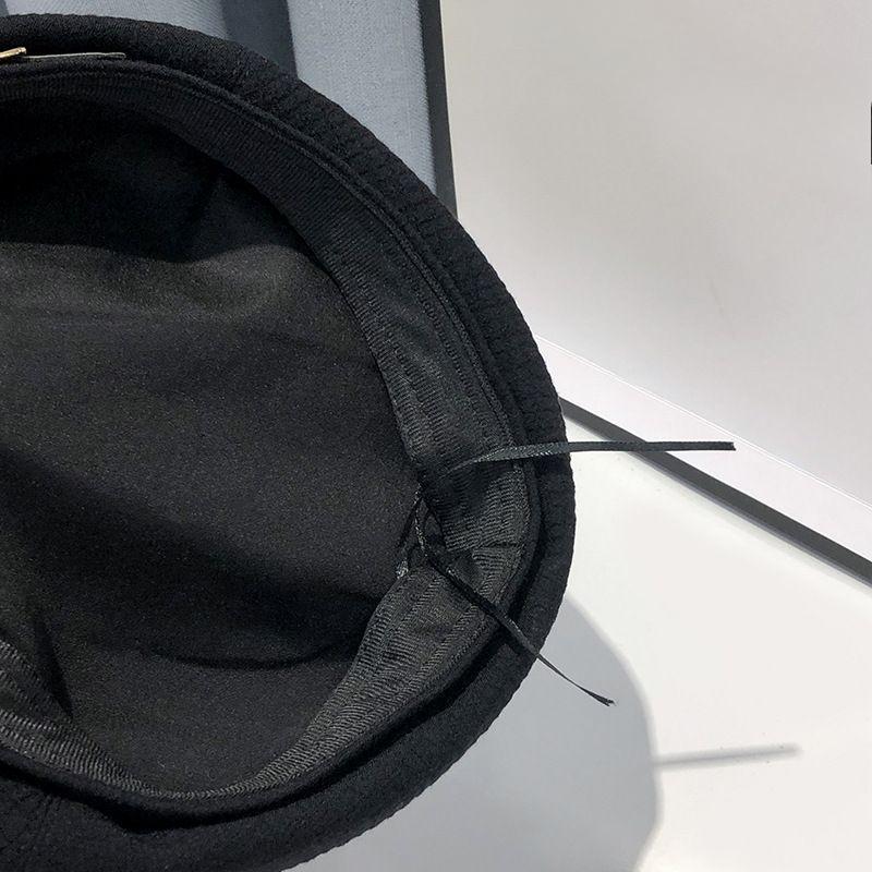 Beretă cu cataramă de centură retro Anglia Femei iarnă Temperament Sense Cap Niche Design Sense Classic Belle Cap Painter Hat