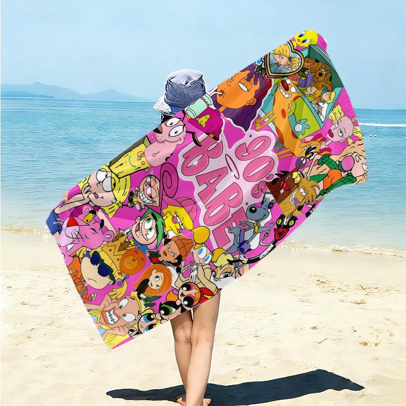 Mickey Mouse Adventure Towel Large Quick-Drying Microfiber soft S-Square Pants-s Beach Towel for Travel Fitness Bathing Camping. 0730s116