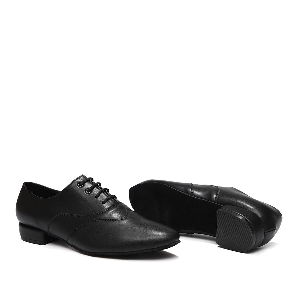 Men Ballroom Dance Shoes  Outsole Practice Boy Competition Modern Dancing Shoe Dance Indoor Dance Shoes Heeled 2.5CM