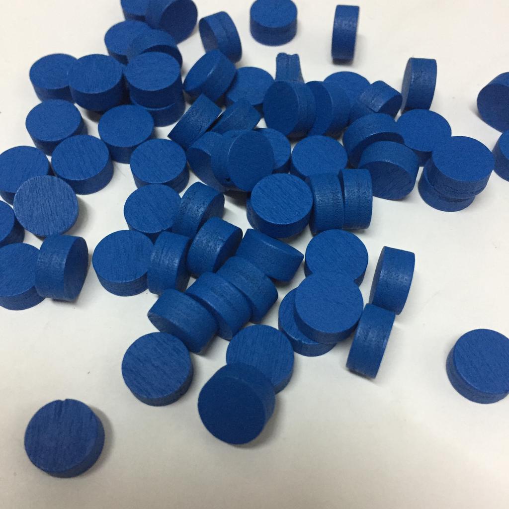 100 Stück Scheiben Durchmesser 10*5mm 10mm Scheiben Bauer Holz Spielfiguren Bunte Bauernschach Für Brettspiel Pädagogische Spiele Zubehör