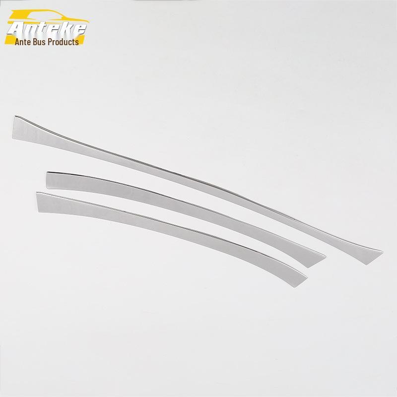 GL8 Front Bumper Lip and Grille Trim Anti-Scratch Decorative Stickers for 2017 Model