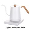 800ML Household Temperature Control Heating Water Bottle Stainless Steel Gooseneck Tea Kettle Electric Coffee Pot