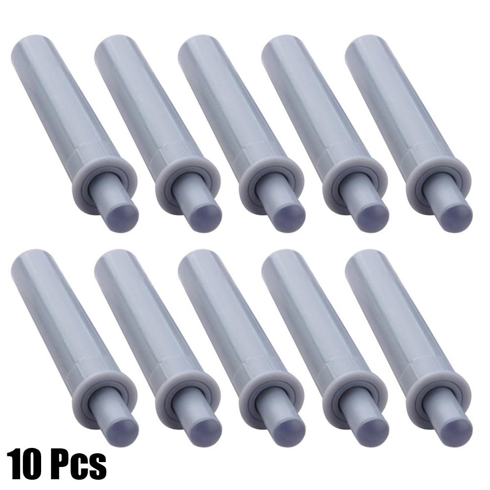 Buffers Dampers Drawer Damper Drawers White 10pcs ABS Plastic Cabinet Door Stop Cabinet Hinges Cupboard Push To Open