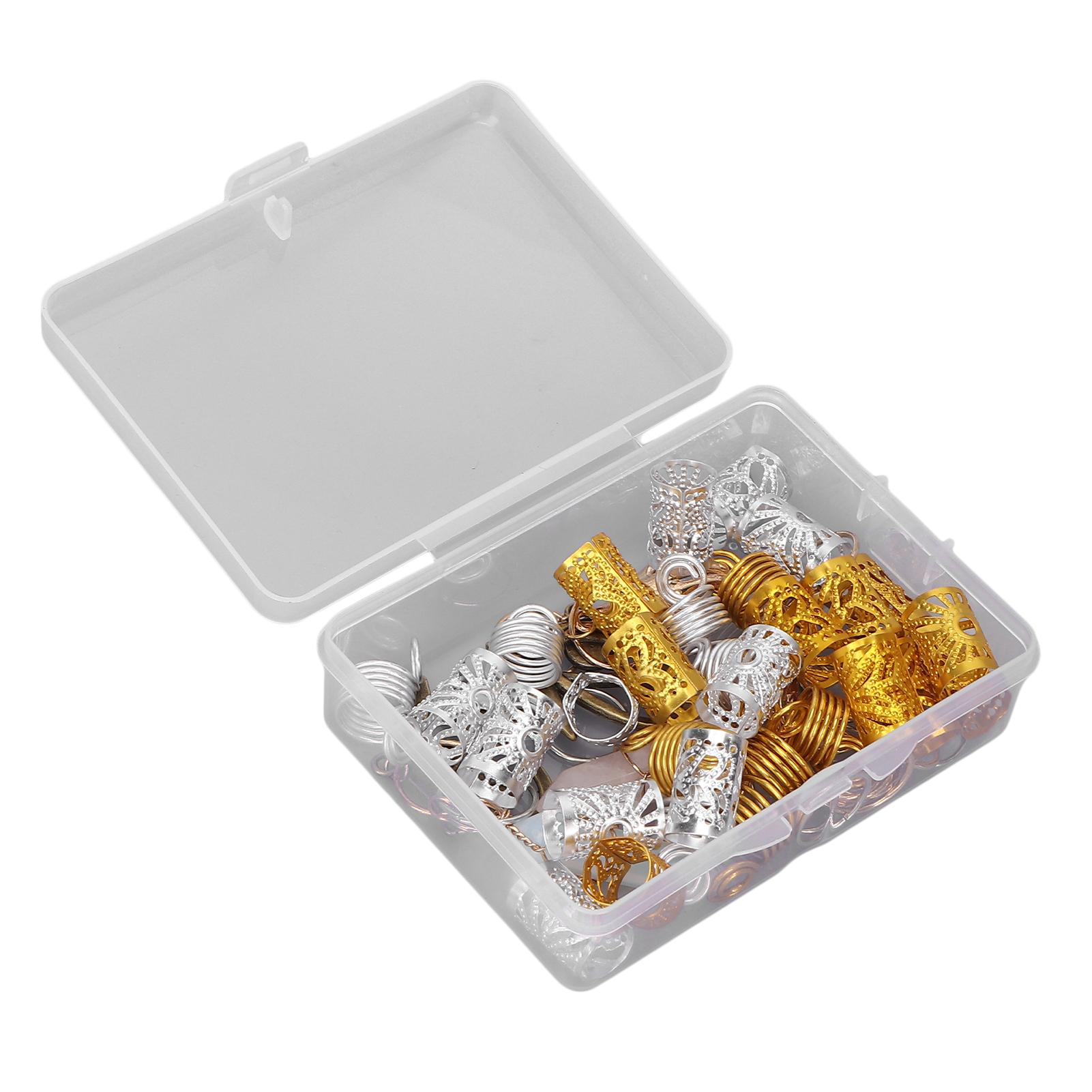 

Спираль для волос Дреды Бусины DIY Сплав Дреды Трубки-манжеты Кольца Зажимы Украшение для волос для