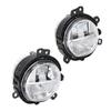 A28G-Replacement Parts For MINI Cooper F54 F55 F56 F57 Fog Light Fog Lamp Foglight White LED Left Right Daytime Running Lights