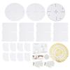 2 Tier Rotating Bookshelf 360 Display Bookcase White Bookshelf Organizer for Kids&Adults for Kids Room Bedroom Home Office