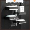 Rotary Soap Box Soap Box Perforation-free Wall Mounted Drain Storage Rack Multi-function Dry and Wet Separation
