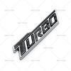 1Pc Applicable To Cruze Malibu Turbo Modified Metal Car Emblem Rear Decal Word Decal.