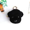 Cute Ella Bichon Teddy Dog Wool Keychain Bag Charm
